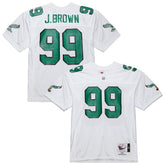 Mitchell & Ness Jerome Brown Philadelphia Eagles 1991 Authentic Throwback Retired Player Jersey White