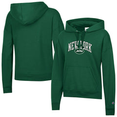 New York Jets Champion Women's Powerblend Hoodie Green