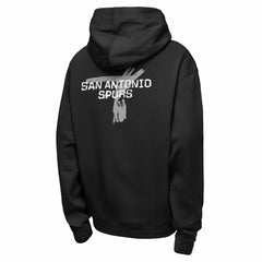 San Antonio Spurs Youth Courtside Club Premiere Hoodie Black | Nike online