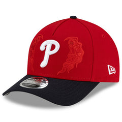 Philadelphia Phillies New Era x Warren Lotas 9FORTY A-Frame M-Crown Adjustable Hat - Red/Navy - New Era Lifestyle