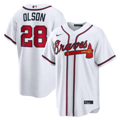 Matt Olson Atlanta Braves Nike Home Replica Jersey - White - Nike Sale