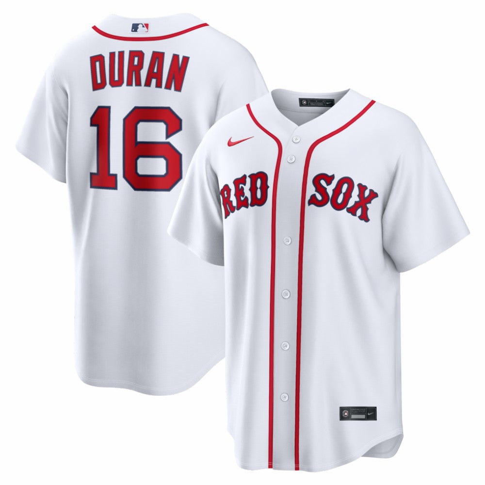 Jarren Duran Boston Red Sox Nike Home Replica Jersey - White - Nike Online
