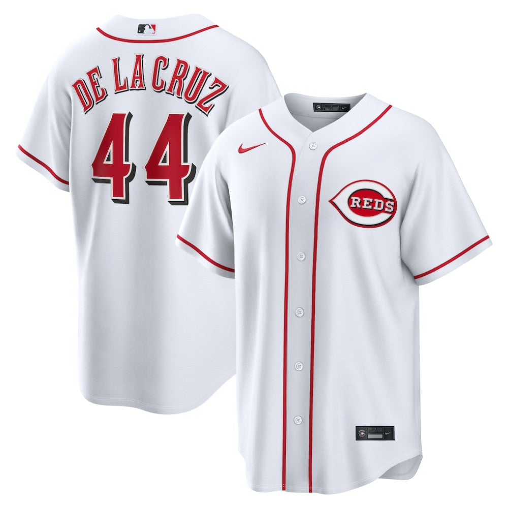 Elly De La Cruz Cincinnati Reds Nike Home Replica Jersey - White - Nike Lifestyle