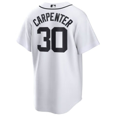 Kerry Carpenter Detroit Tigers Nike Home Replica Jersey - White - Nike on Sale