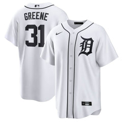 Riley Greene Detroit Tigers Nike Home Replica Jersey - White - Nike Online