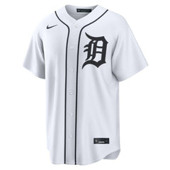 Javier Báez Detroit Tigers Nike Home Replica Jersey - White - Nike Sale