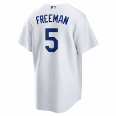 Freddie Freeman Los Angeles Dodgers Nike Home Replica Jersey - White - Nike Online