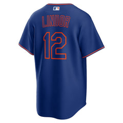 Francisco Lindor New York Mets Nike Alternate Replica Jersey - Royal - Nike on Sale
