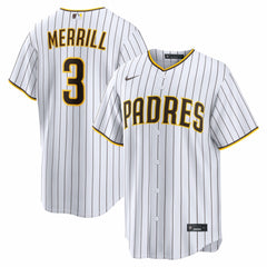Jackson Merrill San Diego Padres Nike Home Replica Player Jersey - White - Nike Discount