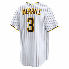 Jackson Merrill San Diego Padres Nike Home Replica Player Jersey - White - Nike Discount