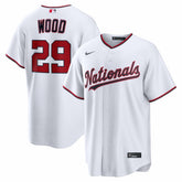 James Wood Washington Nationals Nike Home Replica Jersey - White - Nike Lifestyle
