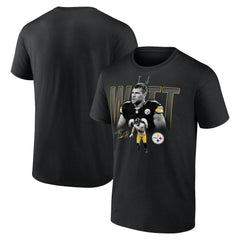 T.J. Watt Pittsburgh Steelers Humble Shadow Player T-Shirt Black