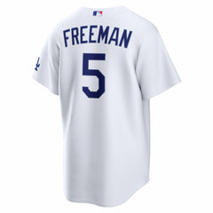 Freddie Freeman Los Angeles Dodgers Nike Home Stadium Jersey - White - Nike Sale