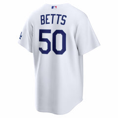 Mookie Betts Los Angeles Dodgers Nike Home Stadium Jersey - White - Nike Lifestyle