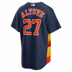 Jose Altuve Houston Astros Nike Alternate 2 Replica Jersey - Navy - Nike Discount