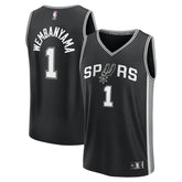 Victor Wembanyama San Antonio Spurs Fast Break Replica Player Jersey Icon Edition Black | Fanatics online