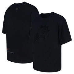 Phoenix Suns Protege Eco-Poly Interlock Fashion Tonal T-Shirt Black