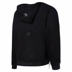 New York Knicks Protege Eco-Friendly Functional Suede Fashion Tonal Hoodie Black