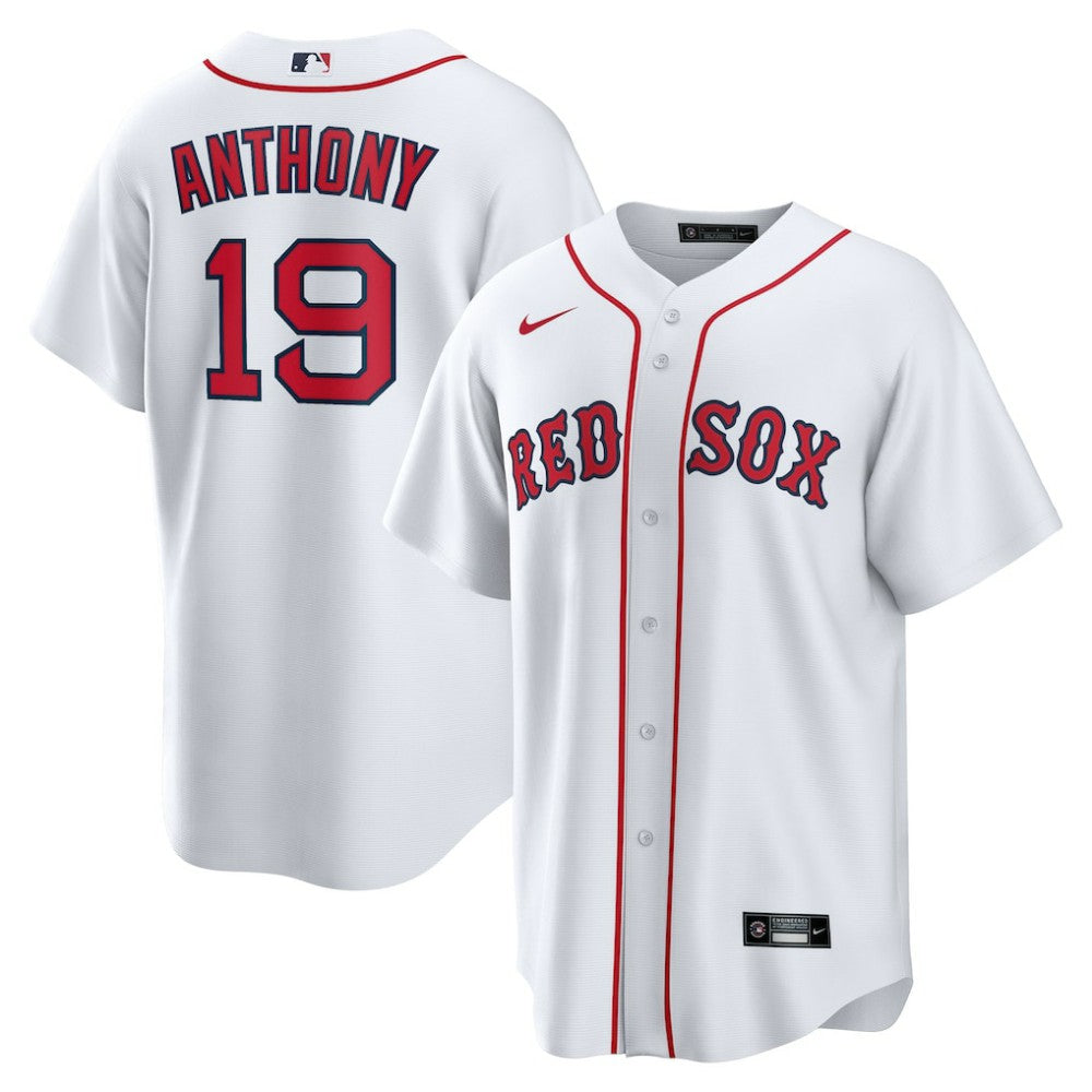 Roman Anthony Boston Red Sox Nike Home Replica Jersey - White - Nike Online