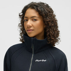Toronto Maple Leafs lululemon Women's Long Scuba Oversized Half-Zip Funnel Neck - True Navy - NHL 203201196
