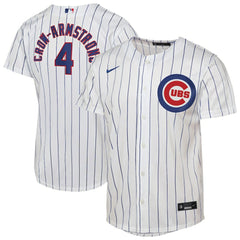 Pete Crow-Armstrong Chicago Cubs Nike Youth Home Replica Player Jersey - White - Nike Discount