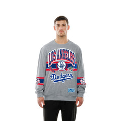 Los Angeles Dodgers New Era Sport Classics Sweatshirt - Gray - New Era Discount