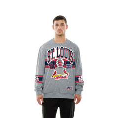 St. Louis Cardinals New Era Sport Classics Sweatshirt - Gray - New Era Lifestyle