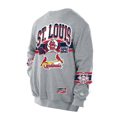St. Louis Cardinals New Era Sport Classics Sweatshirt - Gray - New Era Lifestyle