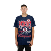 Boston Red Sox New Era Mineral Wash T-Shirt - Navy - New Era Discount