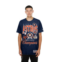 Houston Astros New Era Mineral Wash T-Shirt - Navy - New Era Lifestyle