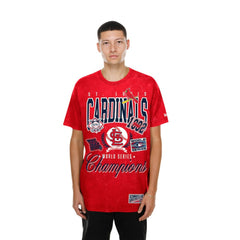 St. Louis Cardinals New Era Mineral Wash T-Shirt - Red - New Era Sale
