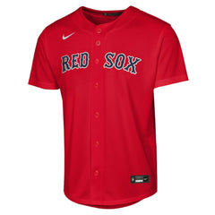 Boston Red Sox Nike Youth Alternate Replica Jersey - Red - Nike on Sale