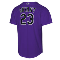 Kris Bryant Colorado Rockies Nike Youth Alternate Replica Jersey - Purple - Nike Online