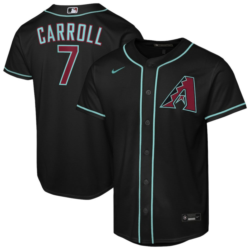 Corbin Carroll Arizona Diamondbacks Nike Youth Alternate Replica Jersey - Black - Nike Sale