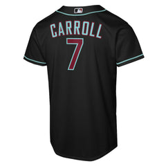 Corbin Carroll Arizona Diamondbacks Nike Youth Alternate Replica Jersey - Black - Nike Sale