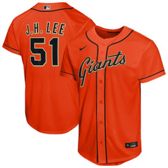 Jung Hoo Lee San Francisco Giants Nike Youth Alternate Replica Jersey - Orange - Nike Lifestyle