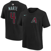 Ketel Marte Arizona Diamondbacks Nike Youth Name & Number T-Shirt - Black - Nike Discount