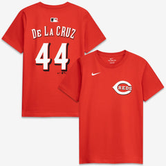 Elly De La Cruz Cincinnati Reds Nike Youth Name & Number T-Shirt - Red - Nike Online