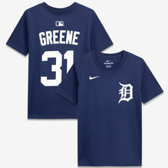 Riley Greene Detroit Tigers Nike Youth Name & Number T-Shirt - Navy - Nike Online