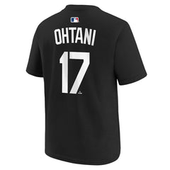 Shohei Ohtani Los Angeles Dodgers Nike Youth Name & Number T-Shirt - Black - Nike Sale