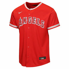 Los Angeles Angels Nike Youth Alternate Stadium Jersey - Red - Nike on Sale