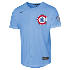 Chicago Cubs Nike Youth Alternate 2 Stadium Jersey - Light Blue - Nike Discount