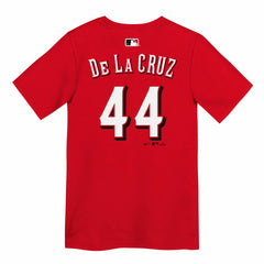 Elly De La Cruz Cincinnati Reds Preschool Name & Number T-Shirt - Red - MLB Discount