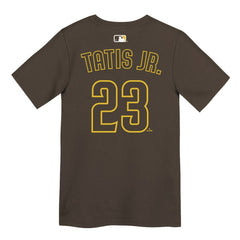 Fernando Tatis Jr. San Diego Padres Nike Preschool Name & Number T-Shirt - Brown - Nike Sale