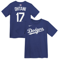 Shohei Ohtani Los Angeles Dodgers Nike Preschool Name & Number T-Shirt - Royal - Nike Lifestyle
