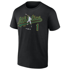 Denzel Clarke Athletics Graphic Player T-Shirt - Black - MLB Sale