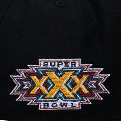 Mitchell & Ness Dallas Cowboys Super Bowl XXX Champions Lux Pro Snapback Black