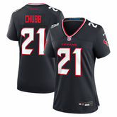 Nike Nick Chubb Houston Texans Women's Team Game Jersey Navy