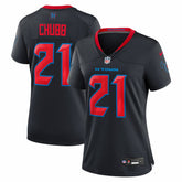 Nike Nick Chubb Houston Texans Women's Game Jersey Navy