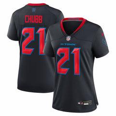Nike Nick Chubb Houston Texans Women's Game Jersey Navy
